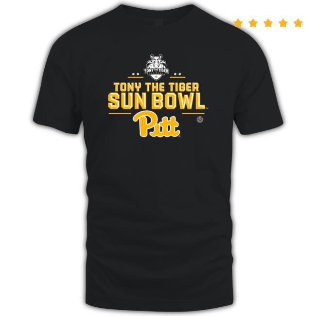 Pitt Panthers Tony The Tiger Sun Bowl 2022 T-Shirt