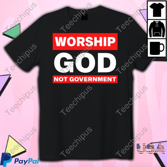 Kat Kanada Worship God Not Government Hoodie