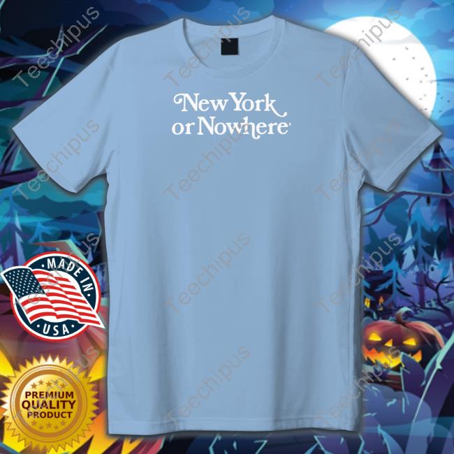 Nyon X Knicks It Will Always Be New York Or Nowhere Hoodie