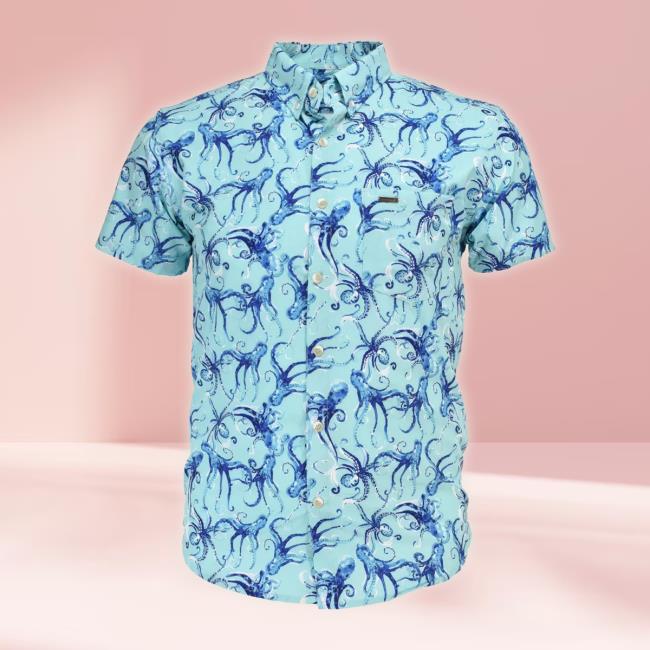 Official Banana Boat Upf 50+ Men's Hawaiian Print Sweatshirt