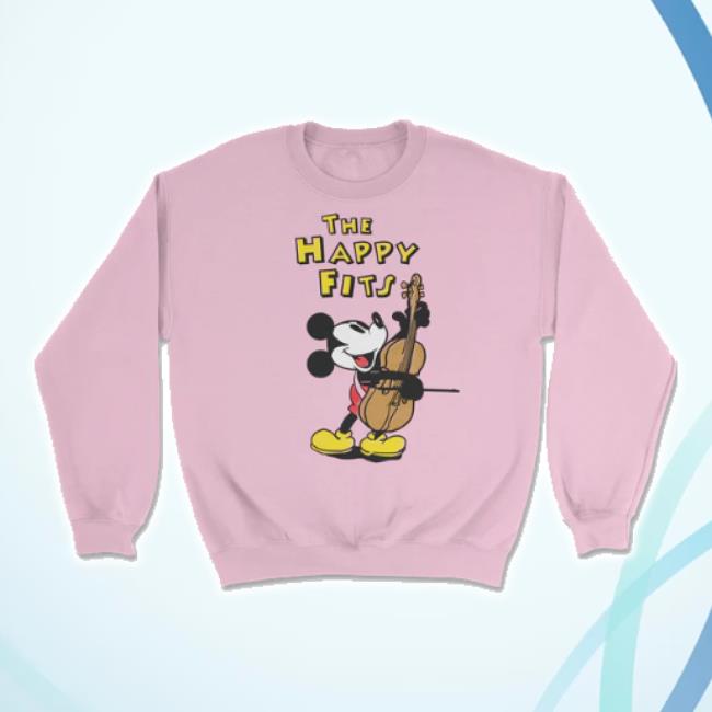 Original The Happy Fits Merch Store Steamboat Willie Plays The Cello Hoodie The Happy Fits Shop