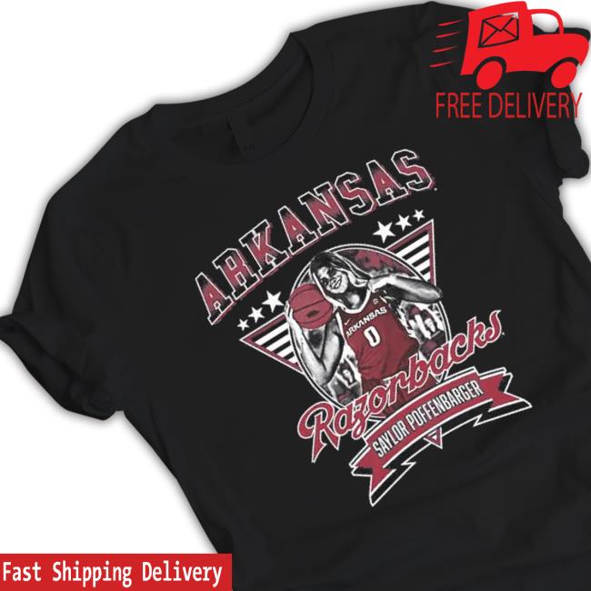 Arkansas Razorbacks Saylor Poffenbarger Jump Shirts