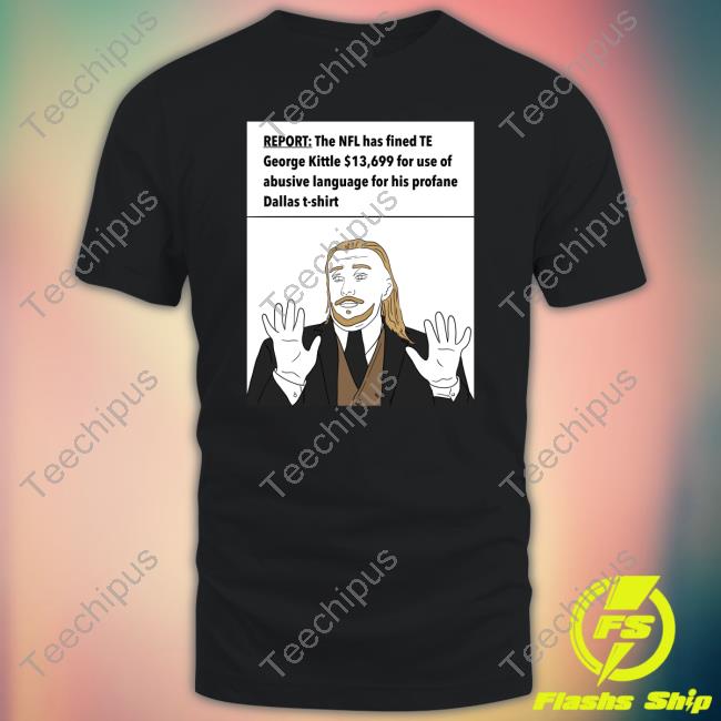 Ko-Fi Shop Day 35 Kittle Fined New Shirt