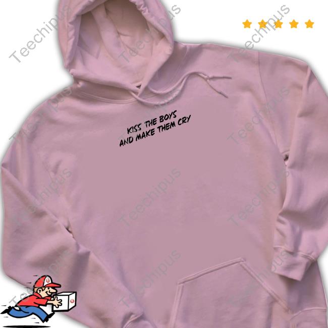 Official Sydney Sweeney Kiss The Boys And Make Them Cry Hoodie