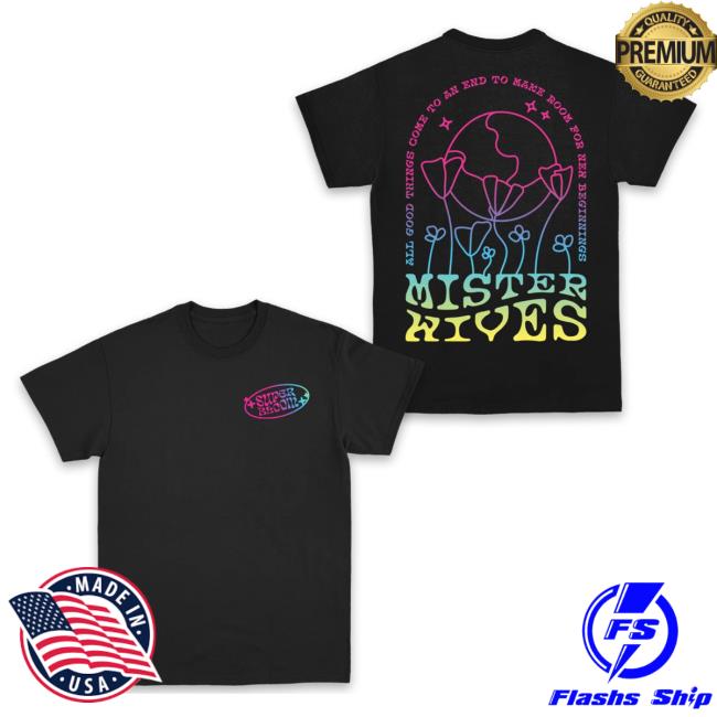 Official MisterWives Merch Store MisterWives Superbloom Black Attractive Shirt