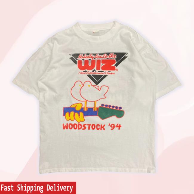 Official Uticavc Shop Vintage Woodstock '94 Official Sponsor T-Shirt Utica Vintage Club Merch Store