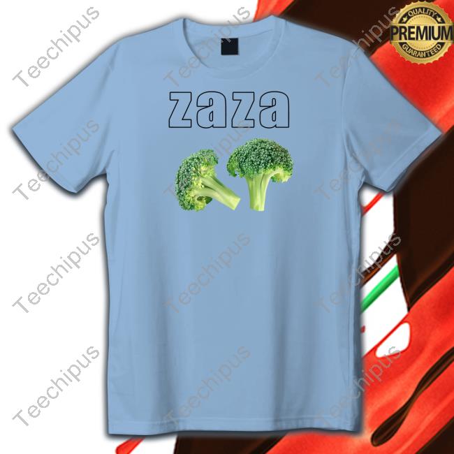 Hard Shirts Merch Zaza Broccoli Tee Shirt