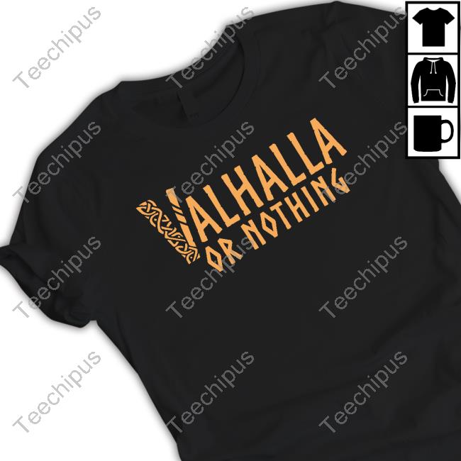 Shopfloki Store Valhalla Or Nothing Hoodie