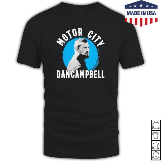 Motor City Dan Campbell The Hero Hooded Sweatshirt