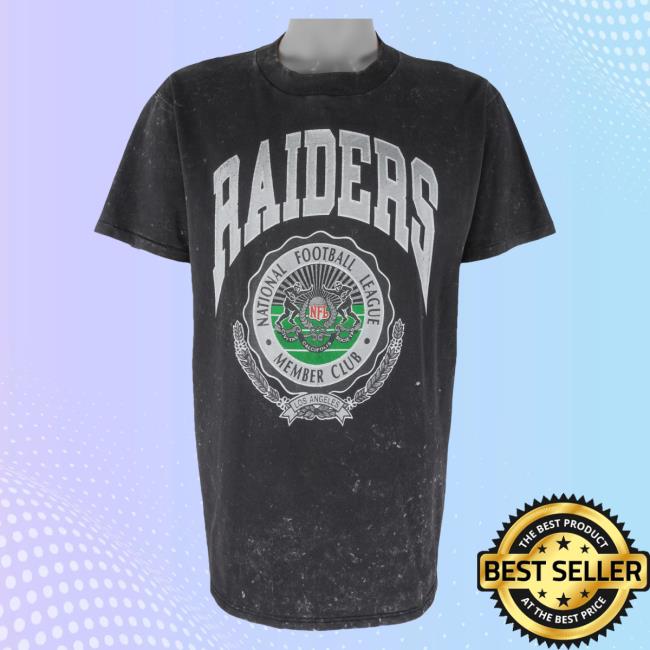 Official Vintage Club Clothing (Nutmeg) - Los Angeles Raiders Top Shirt 1990S X-Large