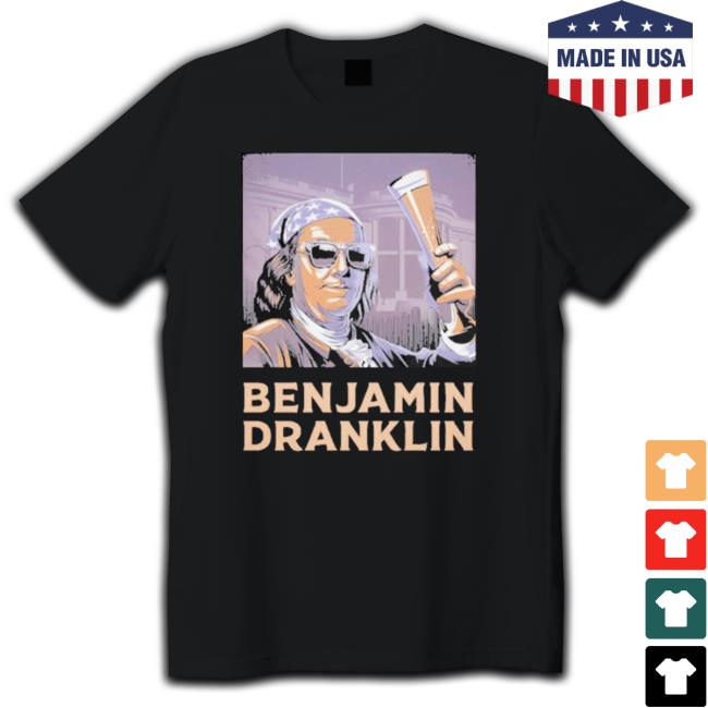 Widjana Benjamin Dranklin Art Portrait Sweatshirt