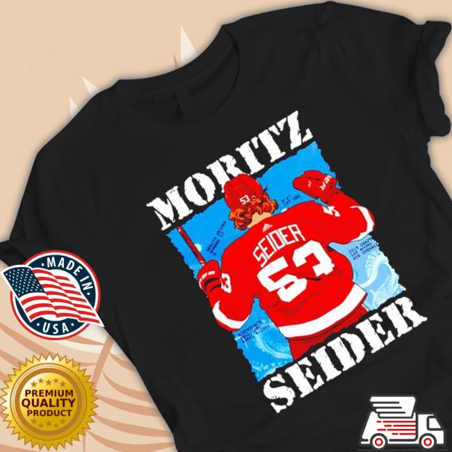 Perfect Moritz Detroit Red Wings Seider Ice Hockey shirt Perfect Moritz Detroit Red Wings Seider Ice Hockey Sweatshirt