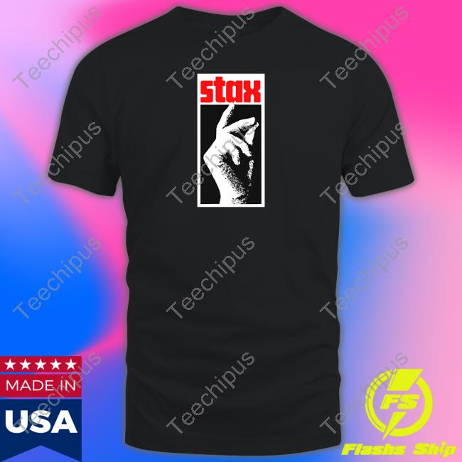Stax T Shirt Stax Classic Snap Logo Tee Shirt