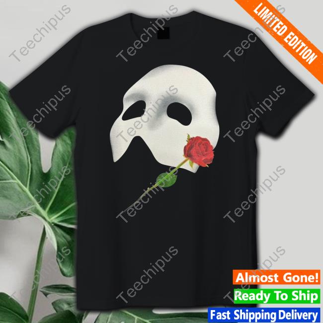 Platypus Merchandise The Phantom Of The Opera '88 Mask & Rose Tee Shirts