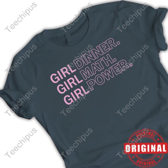 Girl Dinner Math Power Tee Top Girl Dinner Math Power Long Sleeve Shirt