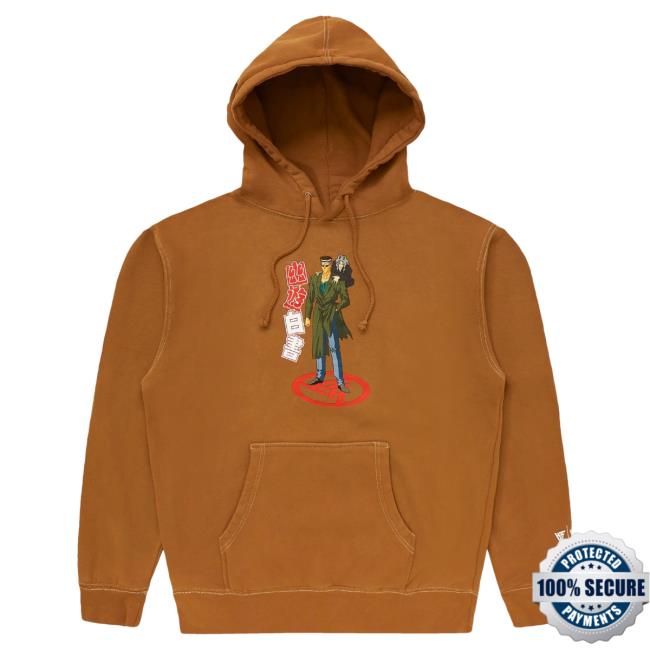 Official Hypland Clothing Merch Store Hypland Yyh Toguro Bros Popover Sweatshirt (Brown)