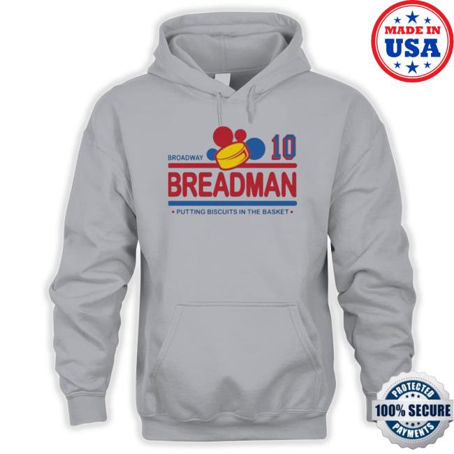 Broadway 10 Breadman Putting Biscuits In The Basket Crewneck Sweatshirt