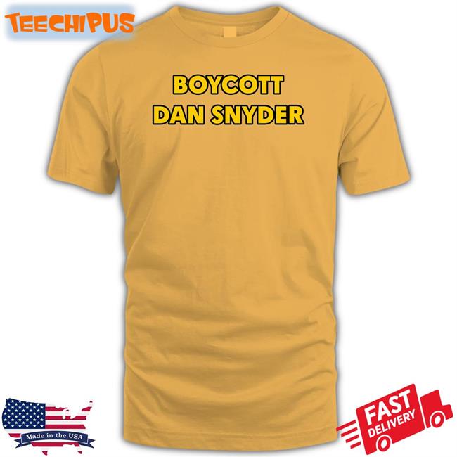 Boycott Dan Snyder Shirts NickiJhabvala