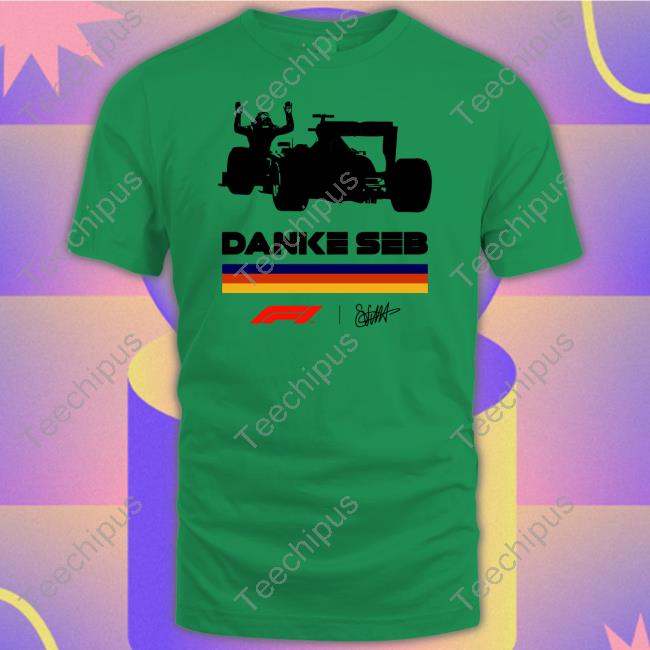 Autosport Sebastian Vettel Danke Seb Shirt
