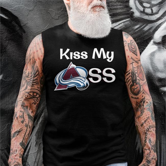 Colorado Avalanche Fanatics Branded Kiss My Ass Tee