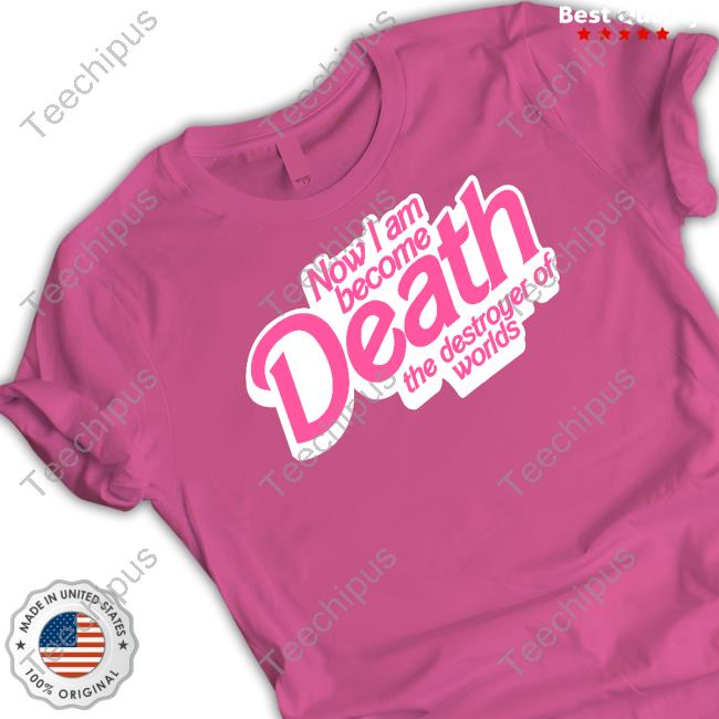 Now I Am Become Death The Destroyer Of Worlds Hooded Sweatshirt