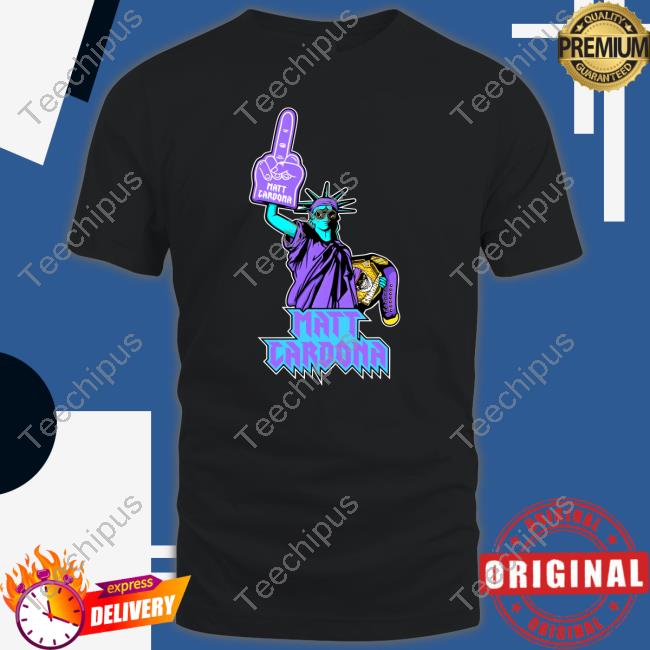 Matt Cardona Liberty T Shirt Themattcardona