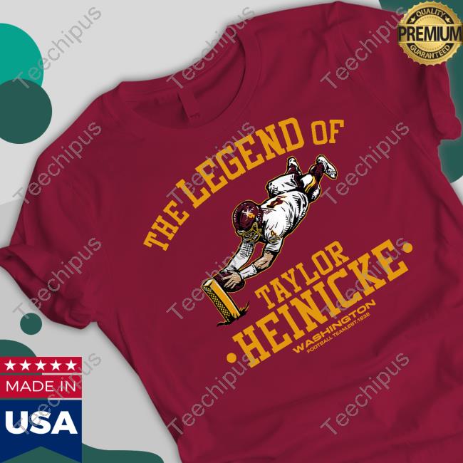Washington Commander Online Taylor Heinicke Burgundy Washington Football Team The Legend Of Taylor Heinicke Hoodie