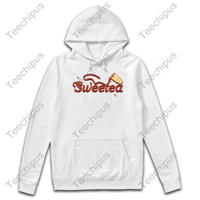 Sweetea Red Logo Tan T Shirt