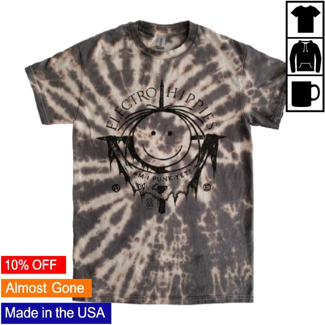 Trending Sore Mind Merch Store Am I Punk Yet? Tie-Dyed Natural Tee Soremind Shop