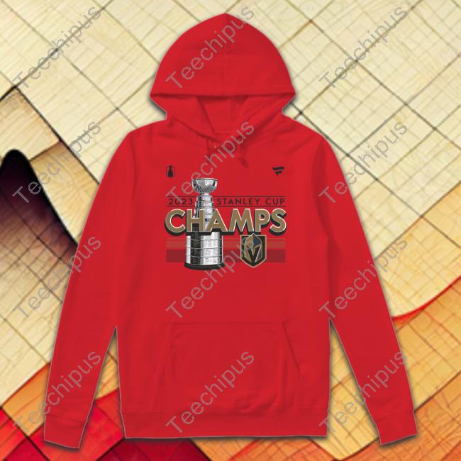 Vegas Golden Knights 2023 Stanley Cup Champions Locker Room Hooded Sweatshirt