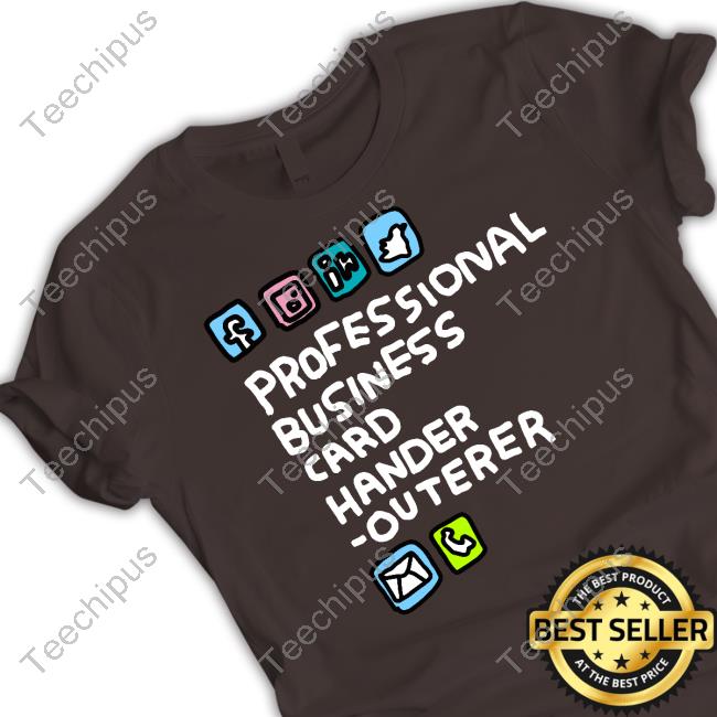 Zoebreadtok Professional Business Card Hander-Outerer Shirt