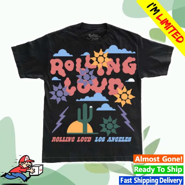Trending Rolling Loud Merch Store Wild West Classic Shirt Cali 23 Shoprollingloud Shop