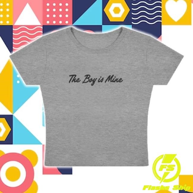 Original The Boy Is Mine Baby t-shirt, hoodie, tank top, sweater and long sleeve t-shirt Ariana Grande Shop Merch Store