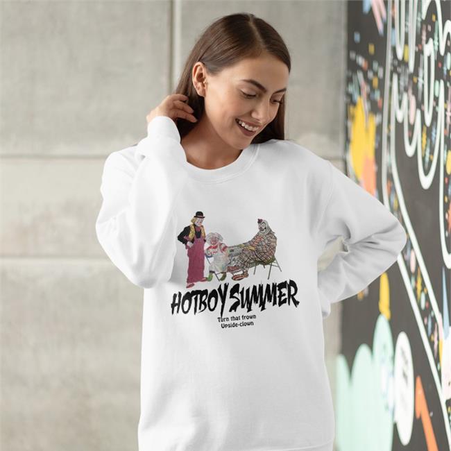 Hotboy Summer Turn That Frown Upside-Clown Sweatshirt Shirtsthatgohard Store