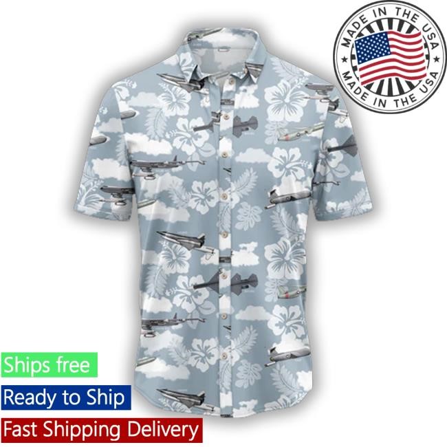 Missiles Of The Atlantic Test Range Hawaiian Tee