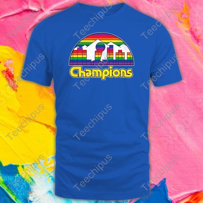 Denver Nuggets Mountain 2023 Champions T-Shirt