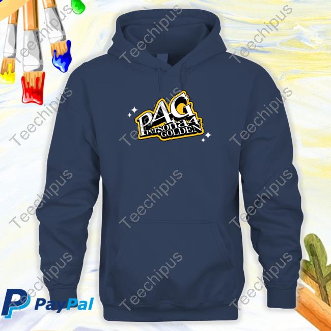 Nintendeal P4g Persona 4 Golden Logo Sweatshirt