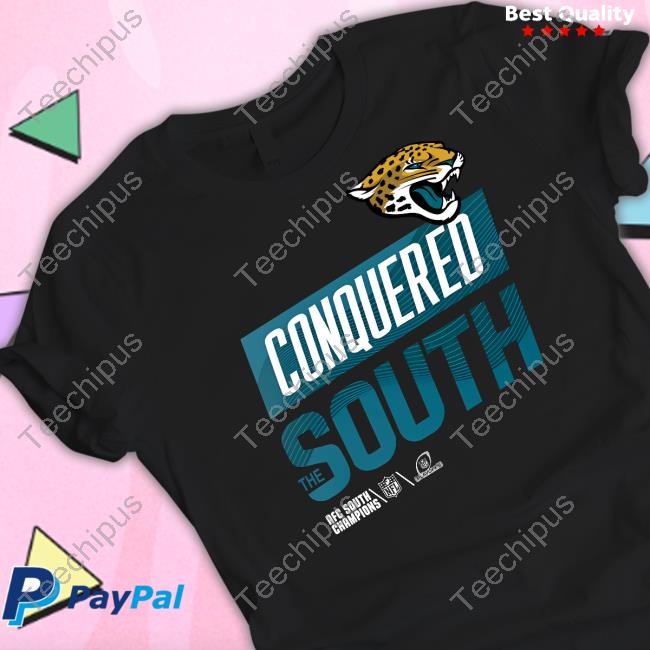 Nflshop Jacksonville Jaguars Conquered The South Tee Shirt