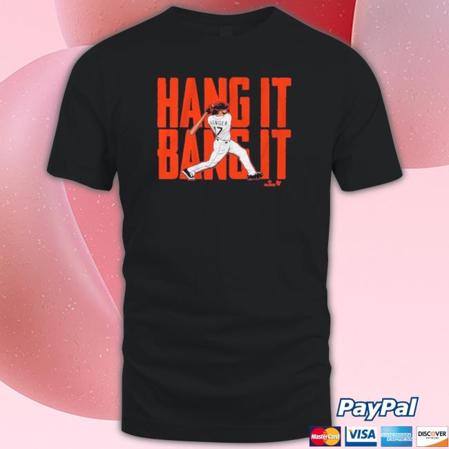 Mitch Haniger Hang It, Bang It San Francisco Crewneck Sweatshirt