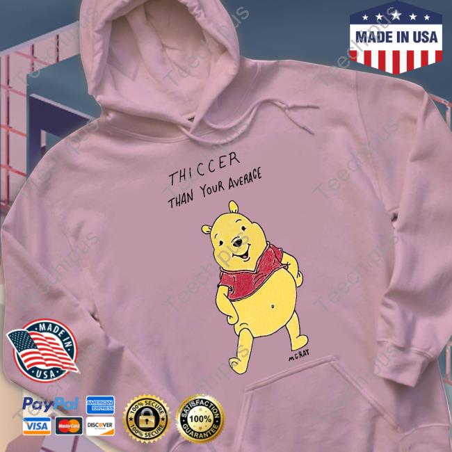 Really Good Artist Thiccer Than Your Average Sweatshirt Mgray