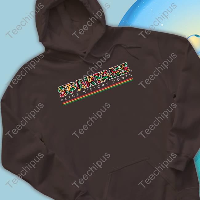 Spartans Black History Month Long Sleeve Tee