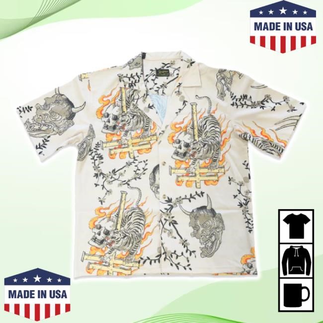 Trending Twitching Tongues Hawaiian Tee Shirt Closed Casket Activities Shop Merch Store