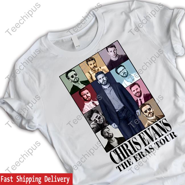 Chris Evans The Eras Tour Tee Shirt