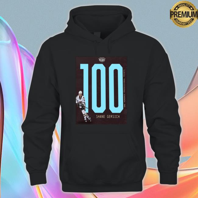 The Hershey Bears Shane Gersich 100 Professional Points Sweaters