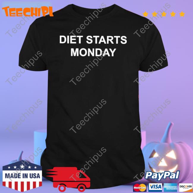 Official Curtis Woodhouse Diet Starts Monday Sweatshirt