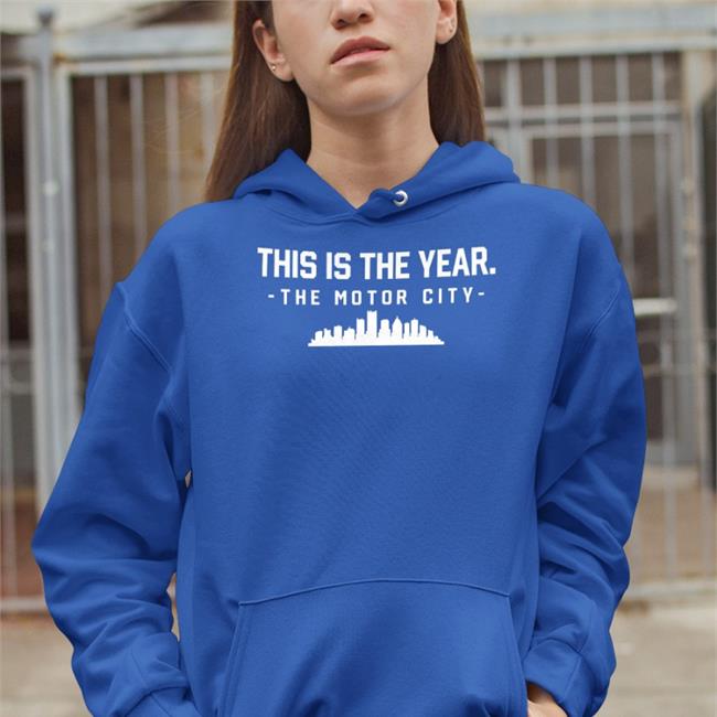 Pat Mcafee Show Merch This Is The Year The Motor City Hoodie Sweatshirt Evan Fox