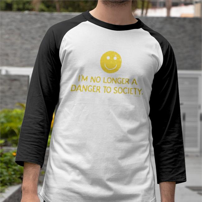 I'm No Longer A Danger To Society Sweatshirt Canaryyblue
