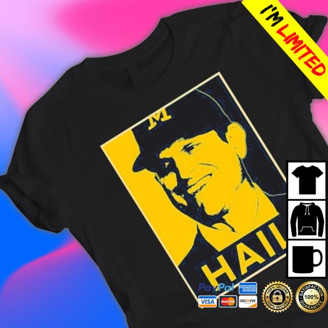 Michigan Wolverines Jim Harbaugh Football Coach Hope Style Sweatshirt