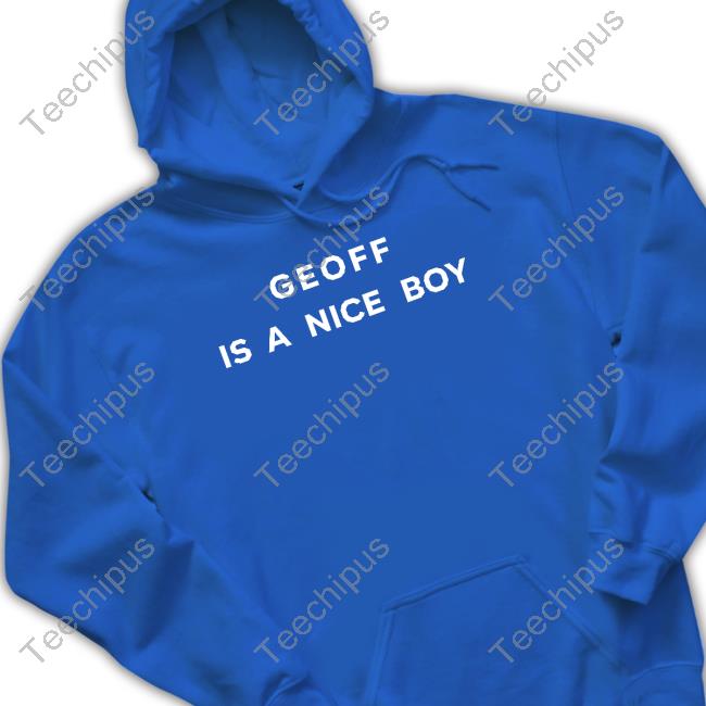 Waterparks Merch Geoff Is A Nice Boy Tee Shirt