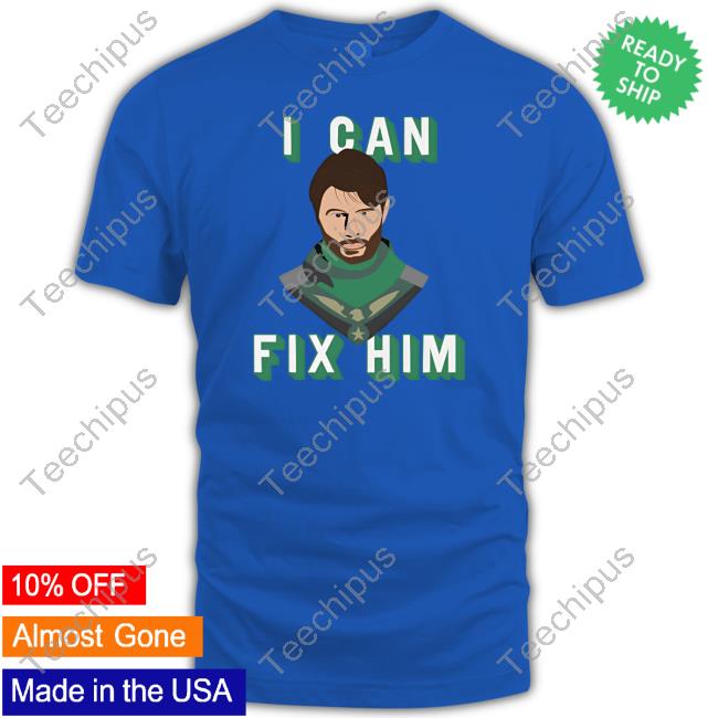 Nerdy Squirrel Studios Soldier Boy I Can Fix Him Sweatshirt